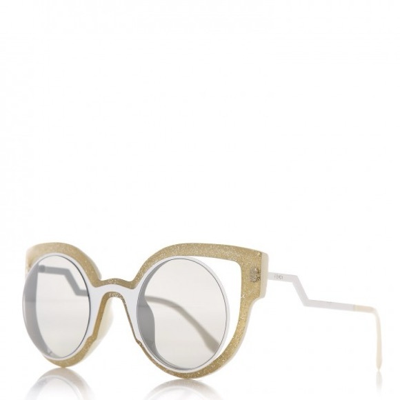 FENDI 
Paradeyes Sunglasses FF 0137/S White Gold - Picture 1 of 5